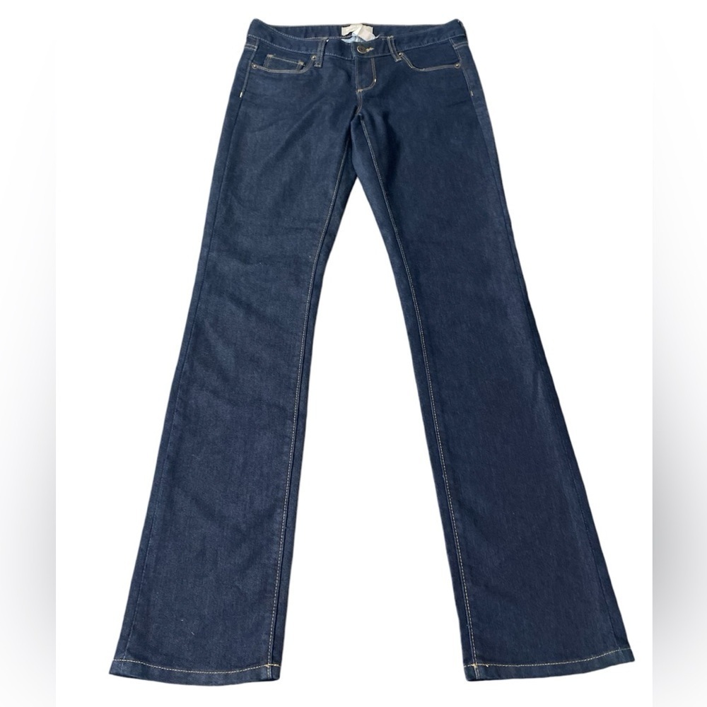 Banana Republic Deep Indigo Straight Leg Jeans